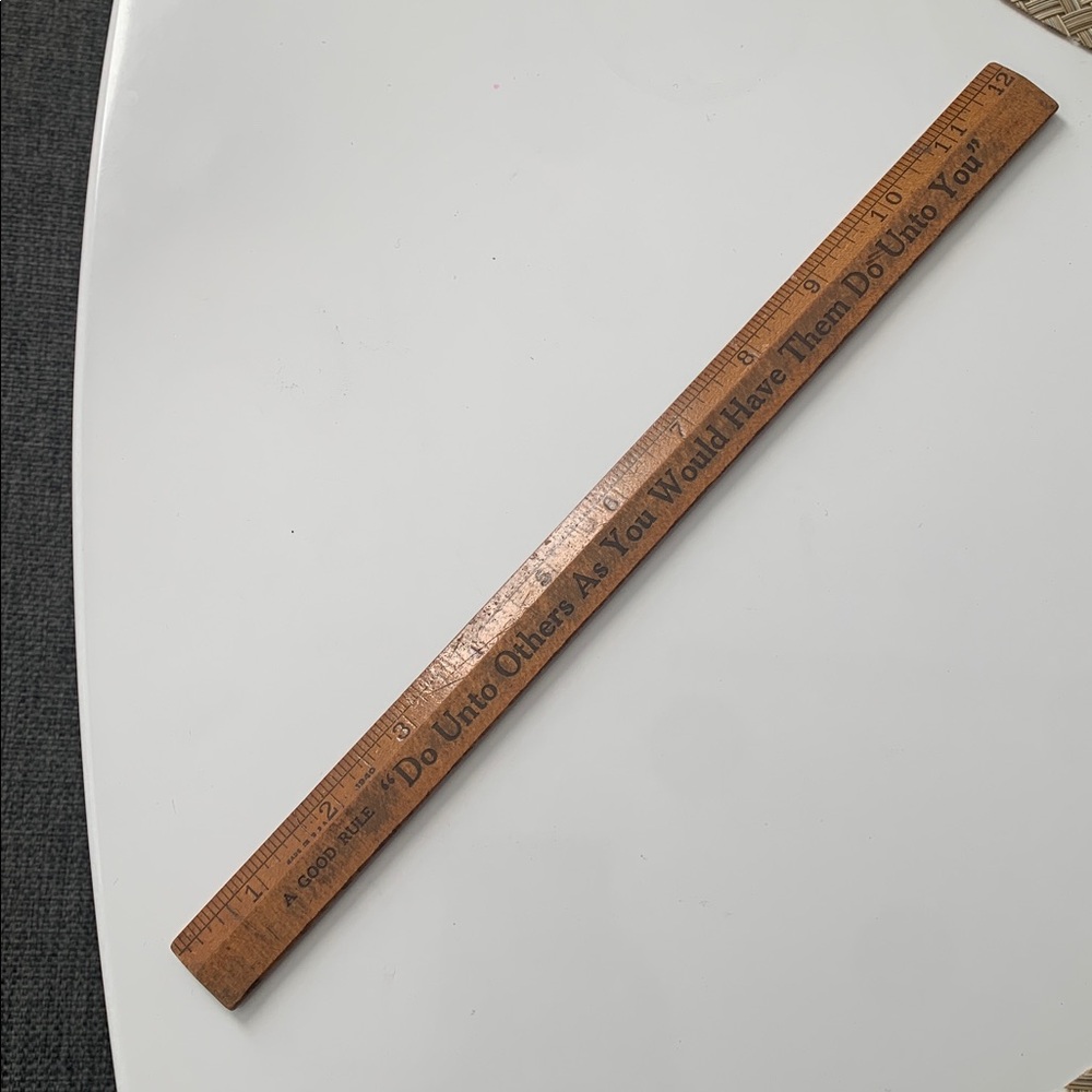 VINTAGE WOOD RULER Coca Cola - Picture 3 of 3